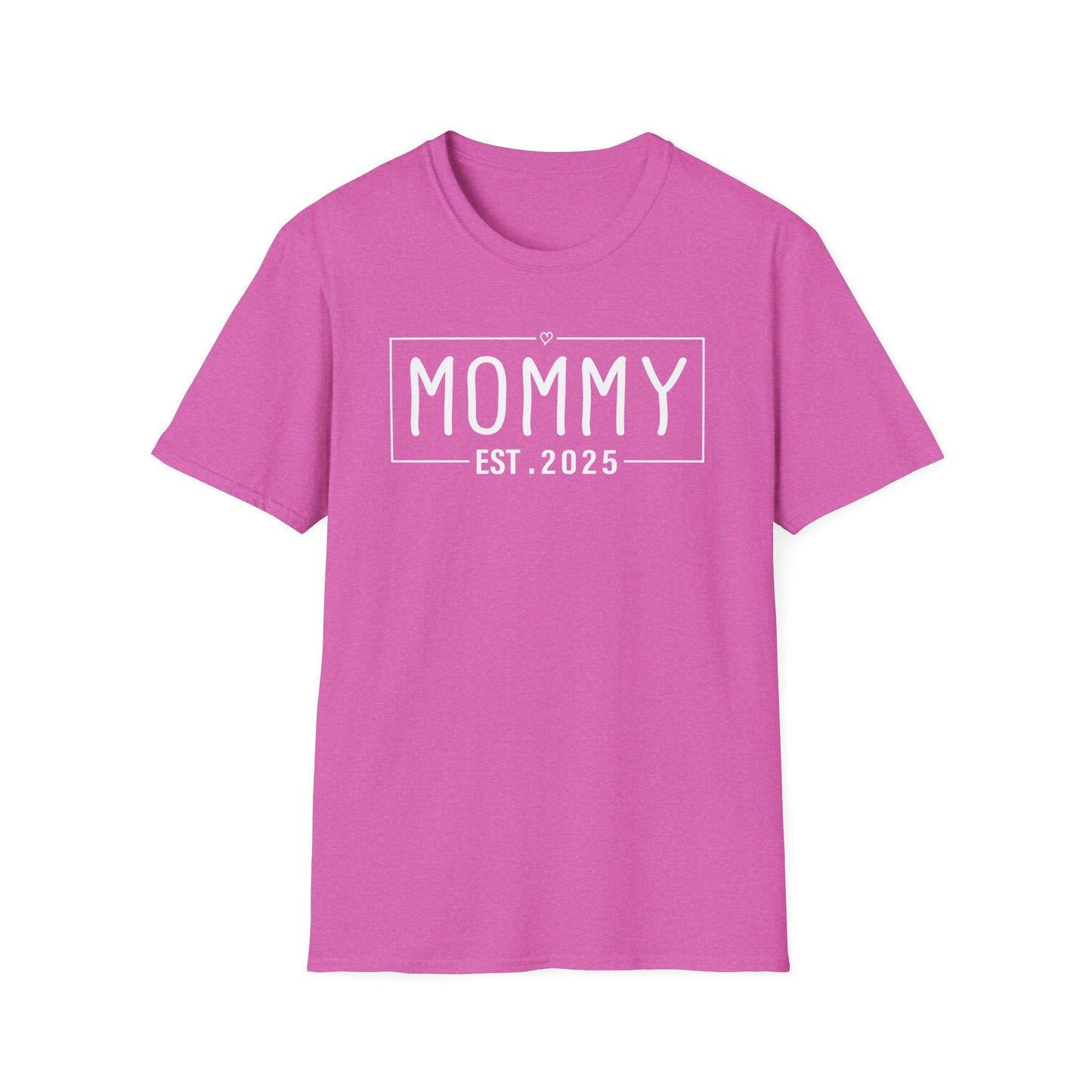 Mom Established 2025 Softstyle T-Shirt