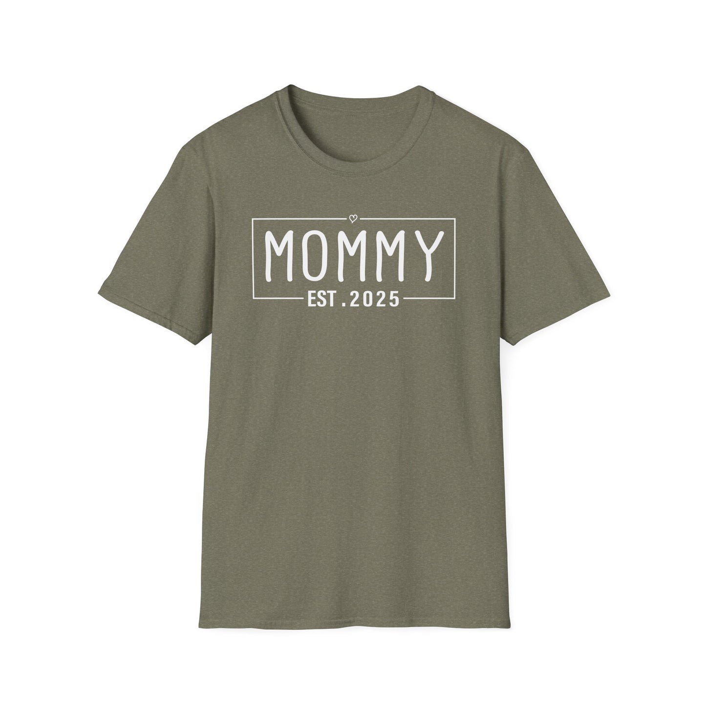 Mom Established 2025 Softstyle T-Shirt